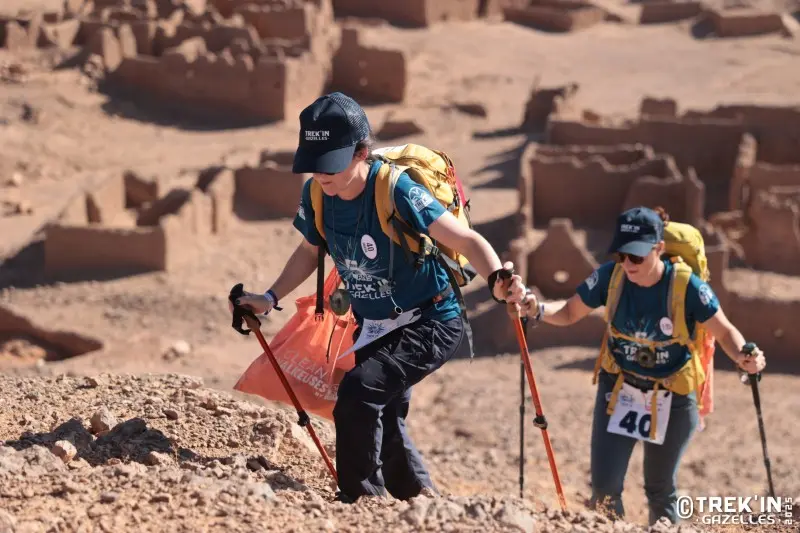 « Sur la route de Mfis »…. deuxième étape du Trek’in Gazelles